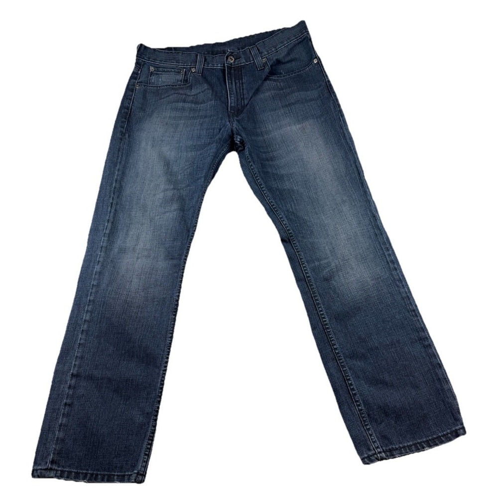 Levi's Men's 511 Slim Fit Denim Jeans, Dark Wash Black Label Size 34x29 Tag36x30
